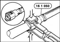 6.2.10 Снятие и установка инжекторов БМВ 5 (E39)
