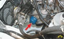 4.6 Замена масла в двигателе и масляного фильтра Chevrolet Niva 2002+