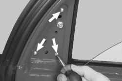 11.9.12 Замена стекла задней двери Daewoo Lanos 1997+
