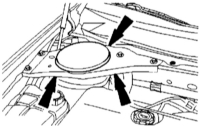 11.11 Демонтаж и монтаж приводного вала / поперечного рычага подвески Ford Mondeo 2000-2007