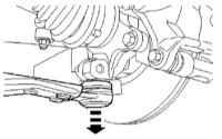 11.11 Демонтаж и монтаж приводного вала / поперечного рычага подвески Ford Mondeo 2000-2007