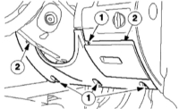 15.21 Демонтаж замка рулевого управления Ford Mondeo 2000-2007