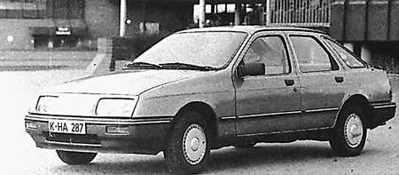 3.1.3 Изменения в конструкции автомобиля с 1984 до 1986 гг. Форд Сиерра