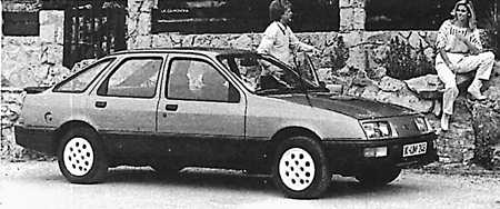 3.1.3 Изменения в конструкции автомобиля с 1984 до 1986 гг. Форд Сиерра