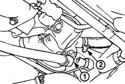 9.4.6 Снятие и установка насоса усилителя рулевого управления Форд Скорпио
