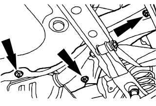 Крепление тормозного цилиндра барабанного тормозного механизма