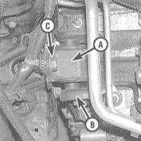 3.1.18 Проверка состояния и замена опор подвески силового агрегата Хонда Аккорд 1998