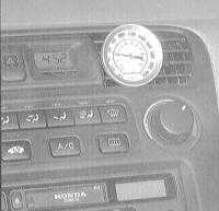 4.12 Проверка исправности функционирования и обслуживание систем отопления Хонда Аккорд 1998