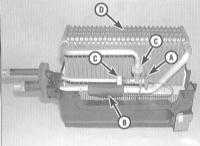 4.17  Снятие и установка испарителя К/В с расширительным клапаном Хонда Аккорд 1998