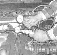 5.2  Проверка исправности функционирования топливного насоса, измерение   давления топлива Хонда Аккорд 1998