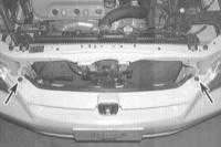 11.10  Снятие и установка накладок переднего и заднего бамперов Хонда Аккорд 1998