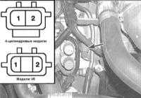 13.2.6  Проверка и замена электромагнитных клапанов управления функционированием   трансмиссии Хонда Аккорд 1998