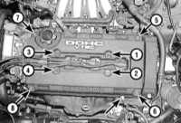 4.2.4 Снятие и установка крышки головки цилиндров Хонда Цивик