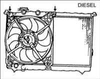 4.11 Двигатель вентилятора радиатора автомобилей с дизельными двигателями 2,0 л Хендай Элантра