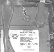 3.9 Проверка, обслуживание и зарядка аккумуляторной батареи Инфинити QX4 1998-2004