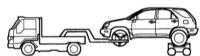 1.6 Поддомкрачивание/вывешивание и аварийная транспортировка автомобиля Лексус RX300
