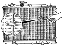 4.7 Снятие и установка радиатора Mazda 323