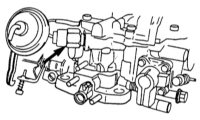 6.7.5  Проверка/снятие и установка клапана прекращения подачи топлива Mazda 323