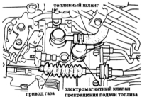 7.6 Проверка/замена электромагнитного клапана прекращения подачи топлива Mazda 323