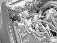 5.3.3 Расположение основных элементов автоматической системы кондиционирования   воздуха Mercedes-Benz W140