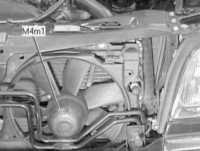 5.3.3 Расположение основных элементов автоматической системы кондиционирования   воздуха Mercedes-Benz W140