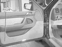 14.8 Расположение основных электрических элементов системы электрооборудования   кузова автомобиля Mercedes-Benz W140