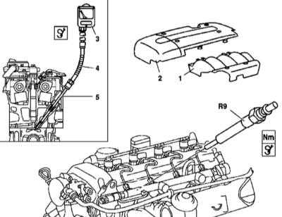 4.1 Проверка компрессионного давления в цилиндрах Mercedes-Benz W163