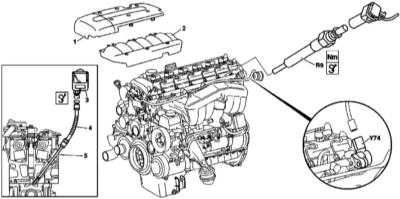 4.1 Проверка компрессионного давления в цилиндрах Mercedes-Benz W163