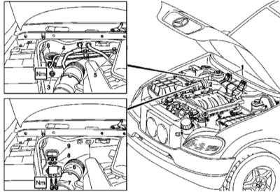 5.27 Снятие и установка расширительного клапана Mercedes-Benz W163