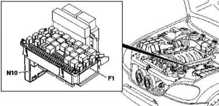 14.9 Снятие и установка модулей управления Mercedes-Benz W163