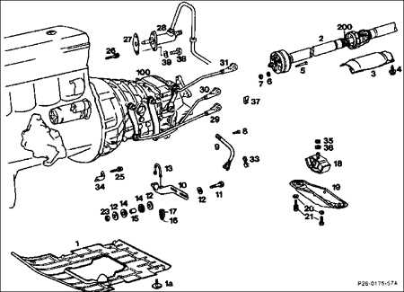 9.2.1 Механическая и автоматическая коробки переключения передач Mercedes-Benz W201