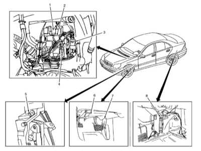 7.1.1 Система зажигания и управления двигателем Mercedes-Benz W203