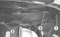 13.1.9 Снятие и установка рычага стеклоочистителя ветрового стекла Mercedes-Benz W203