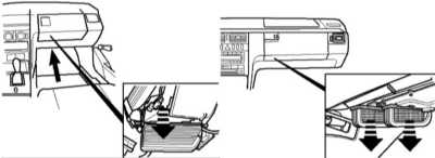 5.2.2 Расположение основных электрических элементов системы кондиционирования   воздуха Mercedes-Benz W220