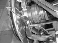 10.11 Система антиблокировки тормозов ABS, противозаносная система -   расположение элементов Mercedes-Benz W220