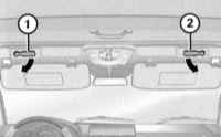 2.3.4 Переключатели и органы управления, расположенные на рулевой колонке и рулевом колесе Mercedes-Benz W463
