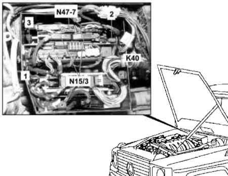 10.7 Модуль управления ABS/EBV Mercedes-Benz W463