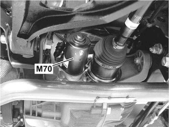 2.3 Системы полного привода Mercedes-Benz W164 (ML Class)