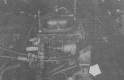 4.1б Пламегаситель на инжекторном двигателе смонтирован на всасывающем коллекторе перед корпусом заслонки