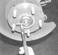 12.10 Снятие и установка сборки задней ступицы с колесным подшипником Ниссан Maxima QX