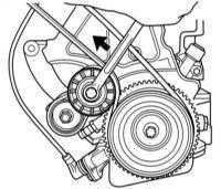 3.7 Проверка состояния и замена ремня привода вспомогательных агрегатов Opel Corsa