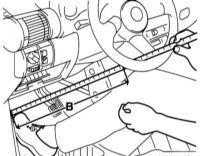 3.26 Проверка регулировки педали сцепления Opel Corsa