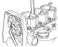 4.4.5 Снятие и установка зубчатых колес привода ГРМ Opel Corsa