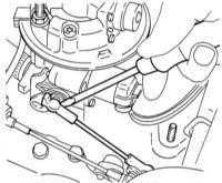 6.1.11 Снятие и установка корпуса дросселя - бензиновые модели Opel Corsa