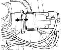 7.2.6 Снятие и установка распределителя зажигания (двигатель C14NZ) Opel Corsa