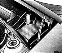 1.9 Система отопления и вентиляции Opel Vectra B