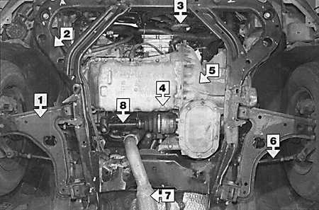 2.3.1 Техническое обслуживание дизельных двигателей Opel Vectra B