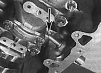 3.4.4 Верхняя мертвая точка (ВМТ) поршня первого цилиндра Opel Vectra B