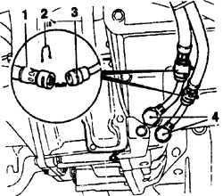 7.3.13 Снятие и установка коробки передач Opel Vectra B
