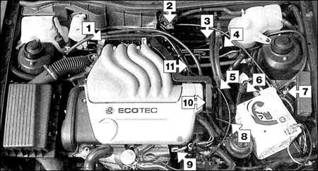3.2.20 Двигатель и коробка передач Opel Astra A